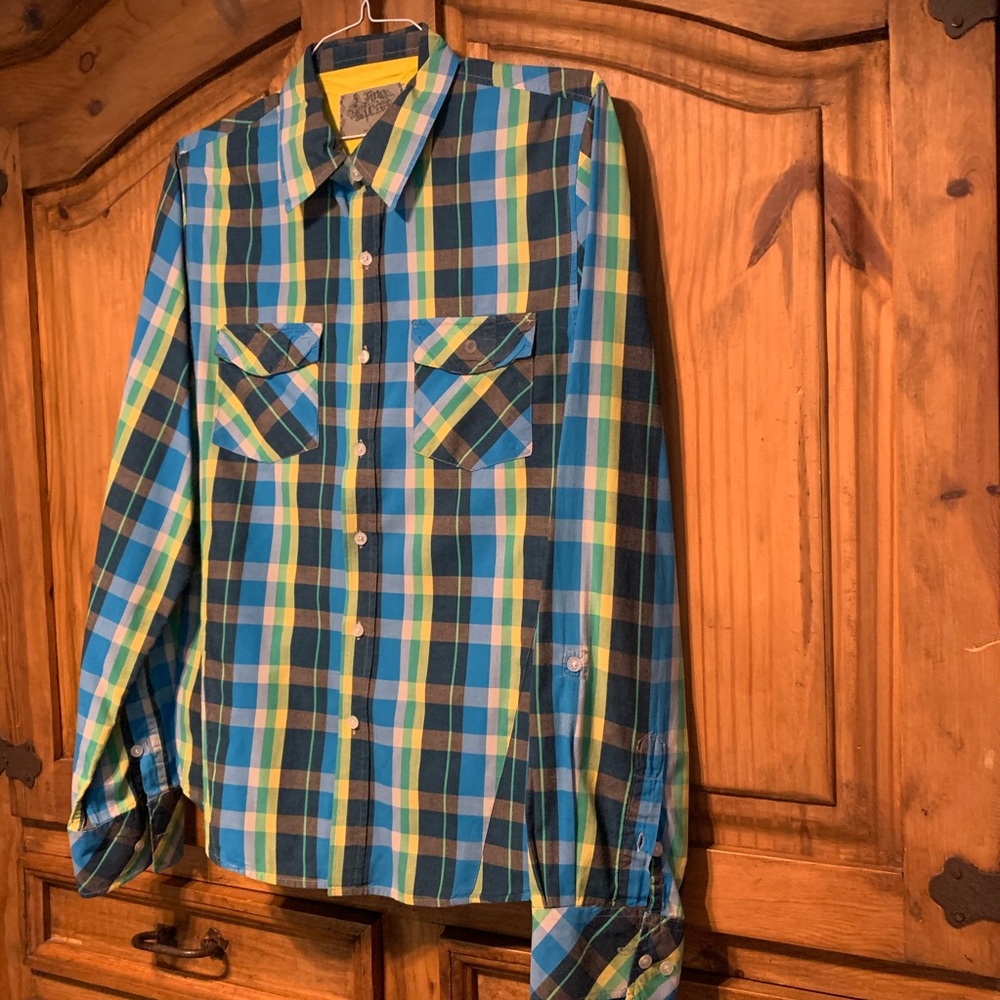 Plaid Button Down - Picture 4 of 5
